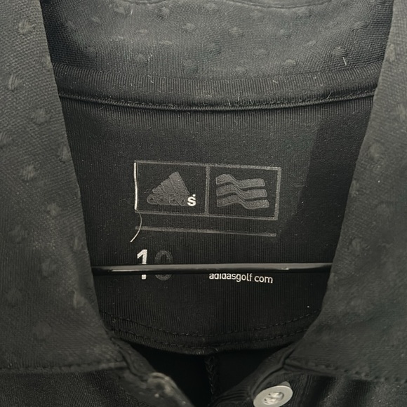 ADIDAS - Women golf dress polo black size 10 athletic casual - Picture 7 of 11